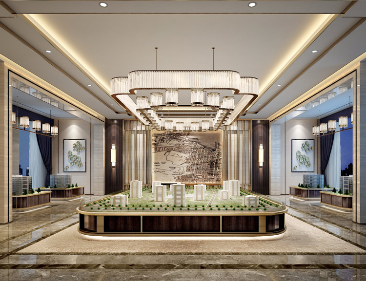 一個成功的售樓部是怎樣設計的?(圖3) 一個成功的售樓部是怎樣設計的?(圖3)