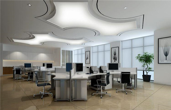 辦公室裝修吊頂常用材質(zhì)有哪些?(圖4) 辦公室ps板吊頂