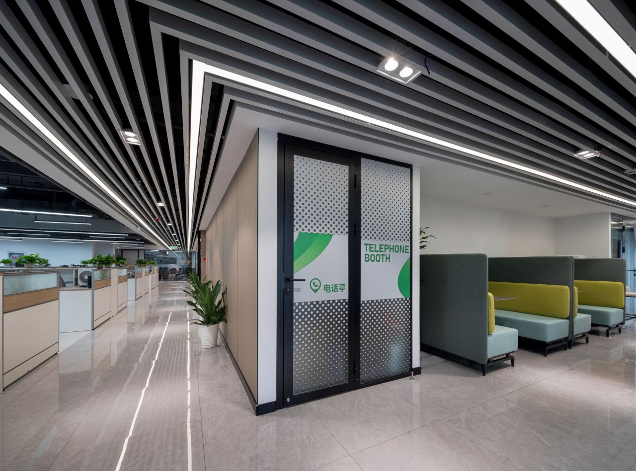 【完工案例】三相電力8000+㎡辦公室裝修項目圓滿交付并投入使用(圖28) 【完工案例】三相電力8000+㎡辦公室裝修項目圓滿交付并投入使用(圖28)