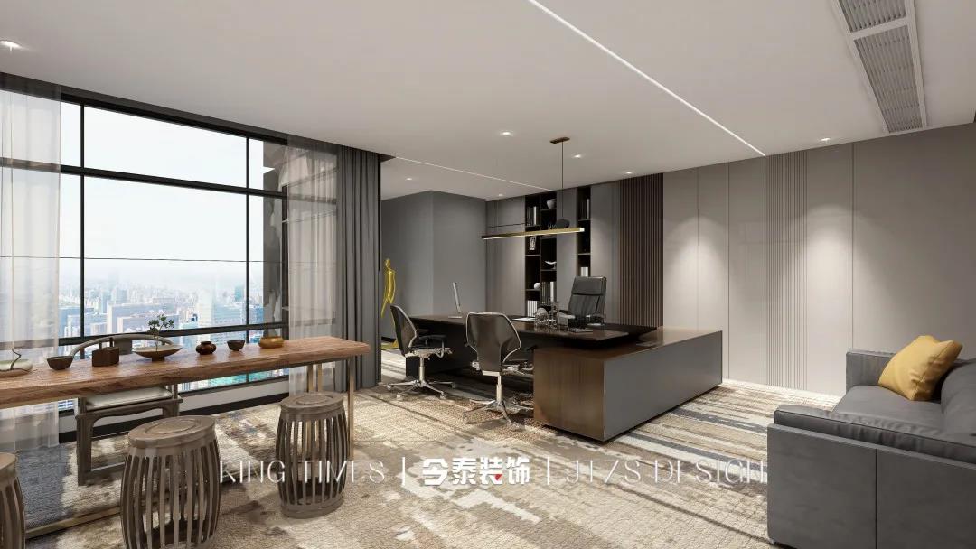 現(xiàn)代簡約辦公室設計 詮釋高端大氣之美(圖8) 現(xiàn)代簡約辦公室設計 詮釋高端大氣之美(圖8)