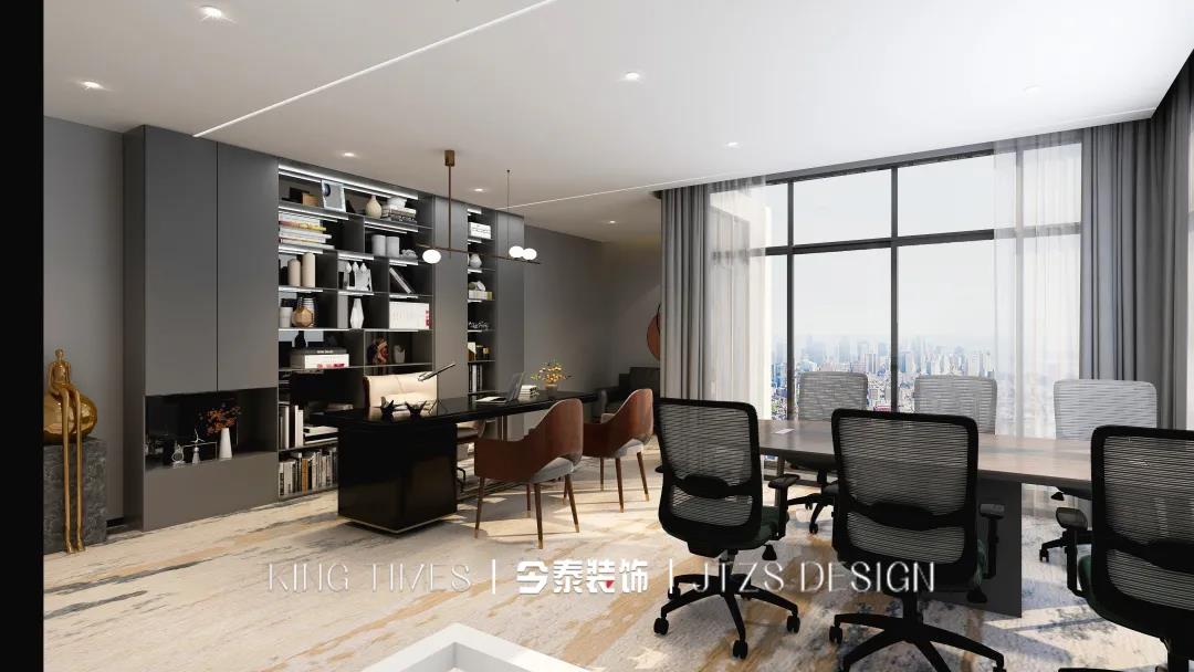 現(xiàn)代簡約辦公室設計 詮釋高端大氣之美(圖9) 現(xiàn)代簡約辦公室設計 詮釋高端大氣之美(圖9)