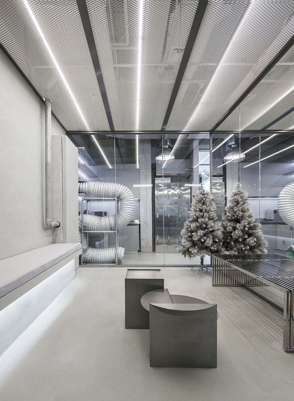 辦公室裝修設計,粗狂的線條走進工業之美！(圖4)